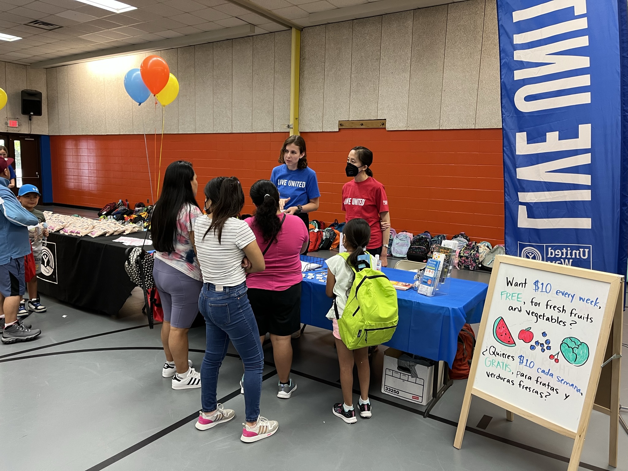 United Way of Western Connecticut's Back-to-School Program 2022